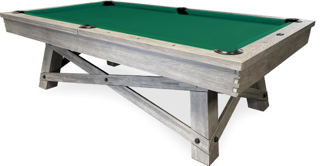 Acadian Barnwood Pool Table