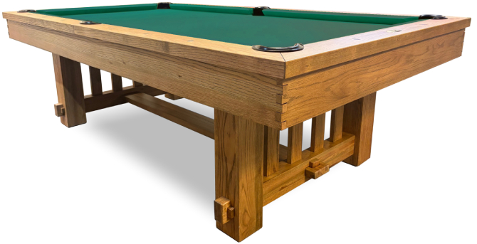 Cornwall Oak Pool Table