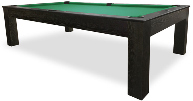 Championship Invitational 8' Oversized Black Pool Table Felt 