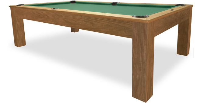Mensa Rustic Walnut Pool Table