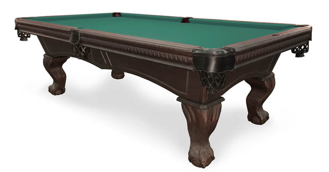 Sutton Rustic Black Pool Table