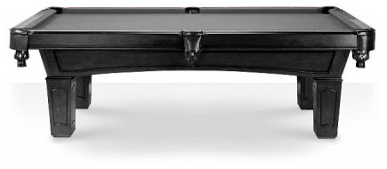 Ascot Black Pool Table