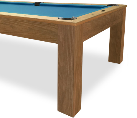 Mensa Rustic Walnut Pool Table