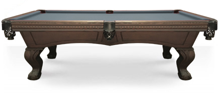 Sutton Rustic Black Pool Table