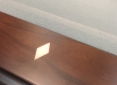 Close Up Details of Ascot Walnut Pool Table