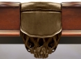 Close Up Details of Orleans Two Tone Pool Table