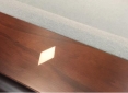 Close Up Details of Orleans Two Tone Pool Table