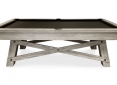 Close Up Details of Acadian Barnwood Pool Table