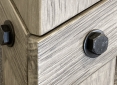 Close Up Details of Acadian Barnwood Pool Table