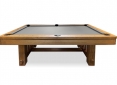 Close Up Details of Cornwall Oak Pool Table