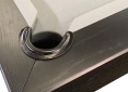 Close Up Details of Mensa Black Pool Table