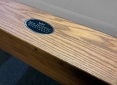 Close Up Details of Cornwall Oak Pool Table