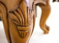 Close Up Details of Majestic Oak Pool Table