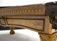 Close Up Details of Pinnacle Oak Pool Table