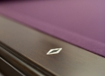 Close Up Details of Frontenac Walnut Pool Table
