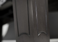 Close Up Details of Ascot Black Pool Table