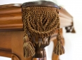 Close Up Details of Majestic Oak Pool Table