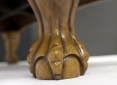 Close Up Details of Pinnacle Oak Pool Table