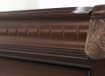 Close Up Details of Pinnacle Walnut Pool Table