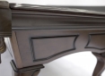 Close Up Details of Amboise Walnut Pool Table