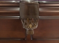 Close Up Details of Frontenac Walnut Pool Table
