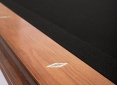 Close Up Details of Majestic Oak Pool Table