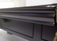 Close Up Details of Frontenac Mahogany Pool Table