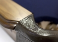 Close Up Details of Pinnacle Oak Pool Table