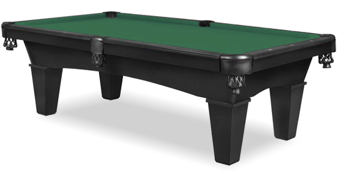 Mustang Black Pool Table